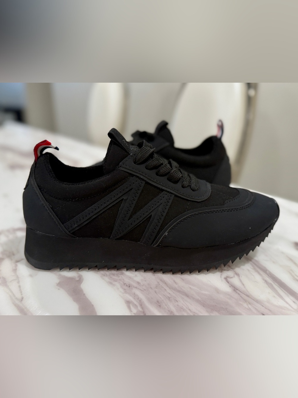Moncler Black Men’s Athletic Sneakers - Unbranded size 9.5/43